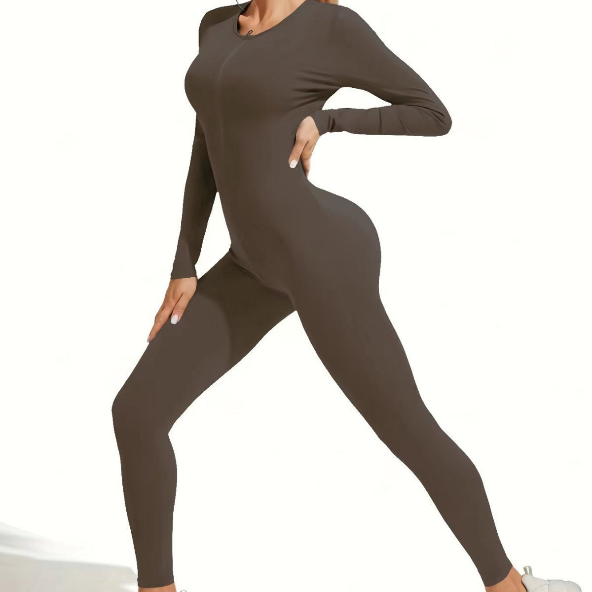 Body con Cremallera Larga Sexy – Ultra Elástico "Push-Up”